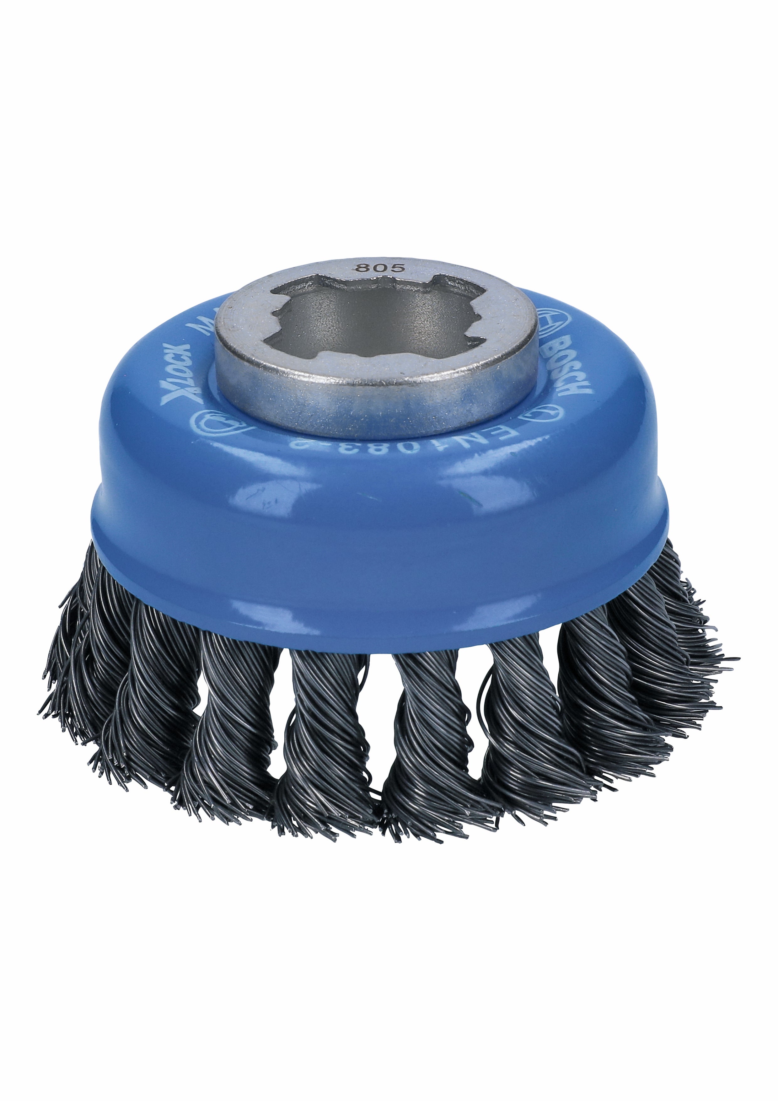 Bosch 3" Carbon Steel Knotted Wire 1 Row Cup Brush WBX328