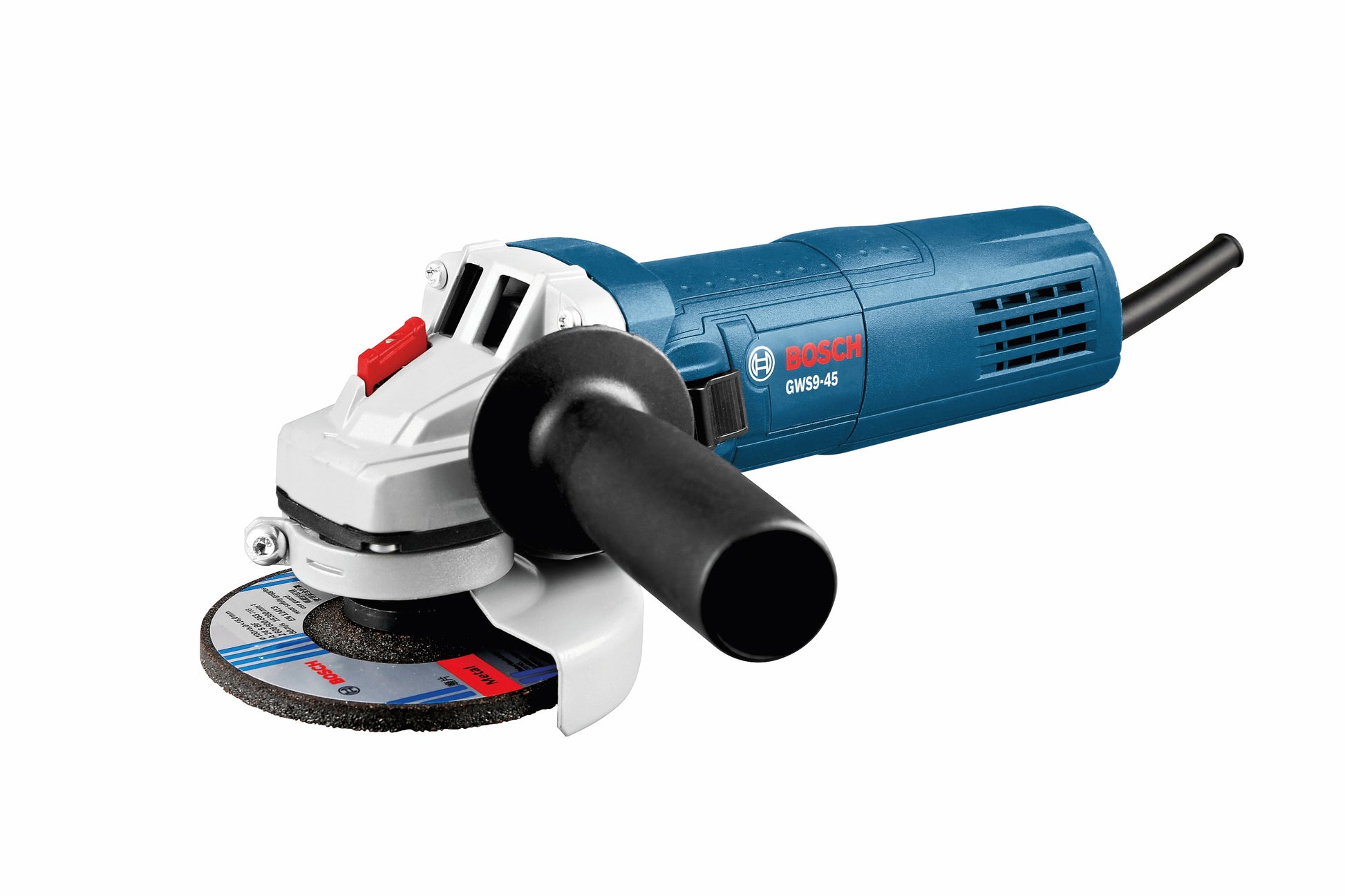 Bosch 4-1/2" Angle Grinder w/ Lock-on Slide Switch, 8.5A GWS9-45