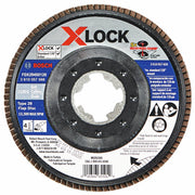 Bosch 4-1-2 in X-LOCK Arbor Type 29 120 Grit Flap Disc FDX29450120