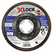 Bosch 4-1-2 in X-LOCK Arbor Type 29 40 Grit Flap Disc FDX2945040