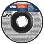 Bosch 4-1-2 x 098 in X-LOCK Arbor Type 27A ISO 42 30 Grit Metal Cutting and Grinding Abrasive Wheel CWX27M450