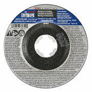 Bosch 4-1-2 x 1-4 in X-LOCK Arbor Type 27 24 Grit Metal Grinding Abrasive Wheel GWX27AL450