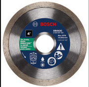 Bosch 4 Continuous Rim Diamond Wheel for Precise Cuts DBC0401