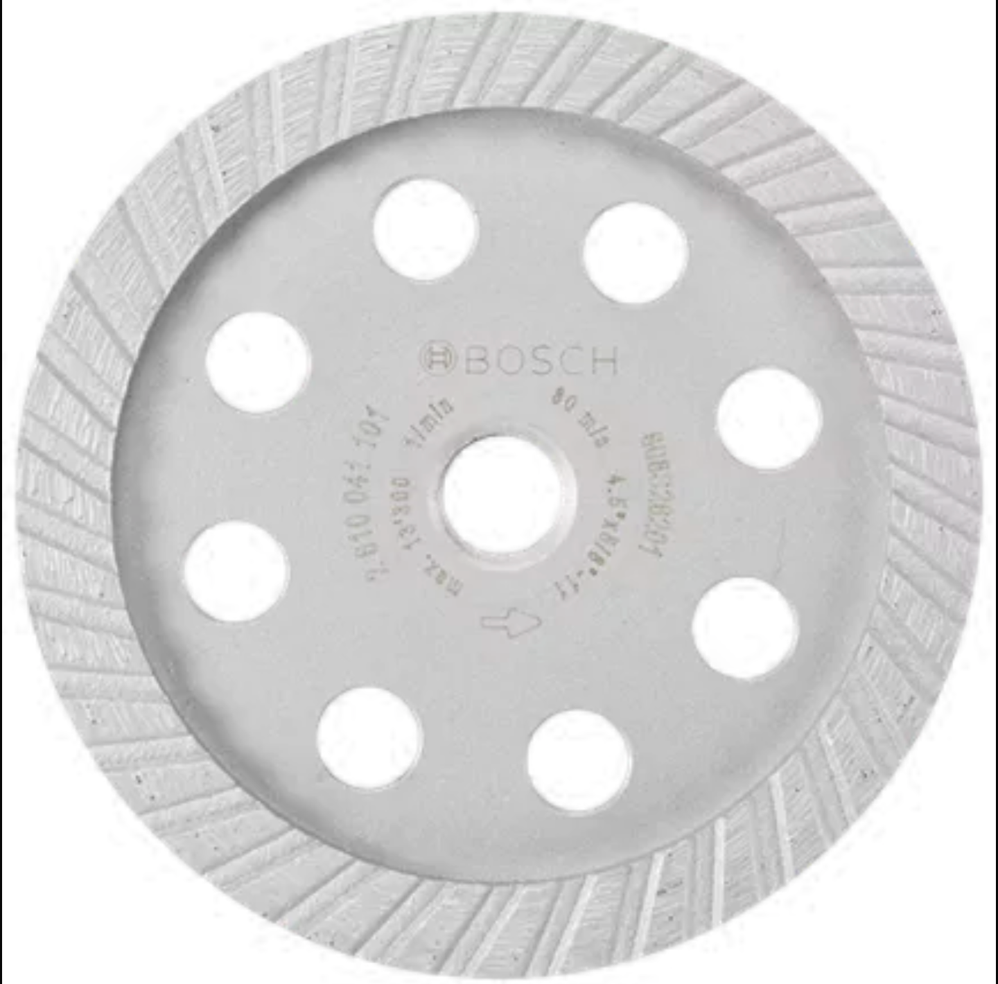 Bosch 4" Turbo Diamond Cup Wheel DCT0401