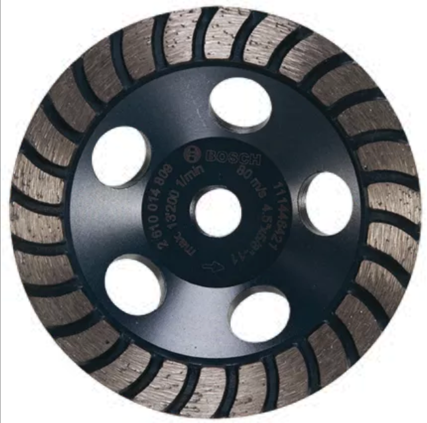 Bosch 4" Turbo Hubbed Row Diamond Cup Wheel DCTH0401
