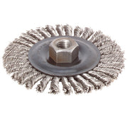 Bosch 4 in Carbon Steel Stringer Bead Knotted Wire Wheel WB559
