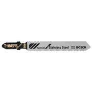 Bosch 5-Piece 3-1-4 in 18 TPI Basic for Stainless Steel T-Shank Jig Saw Blades T118EFS