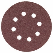 Bosch 5-Piece 60 Grit 5 in 8 Hole Hook-And-Loop Sanding Discs SR5R060