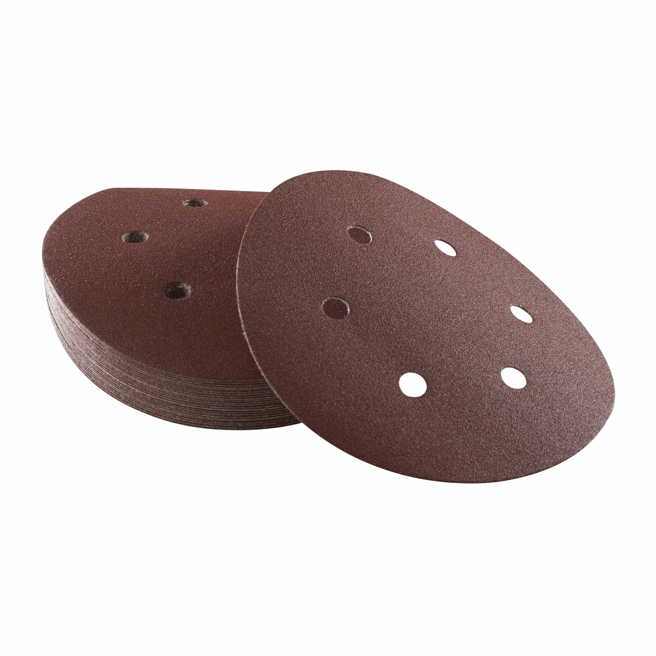 Bosch 5 pc 80G 6" 6 Hole Hook-And-Loop Sanding Discs SR6R080