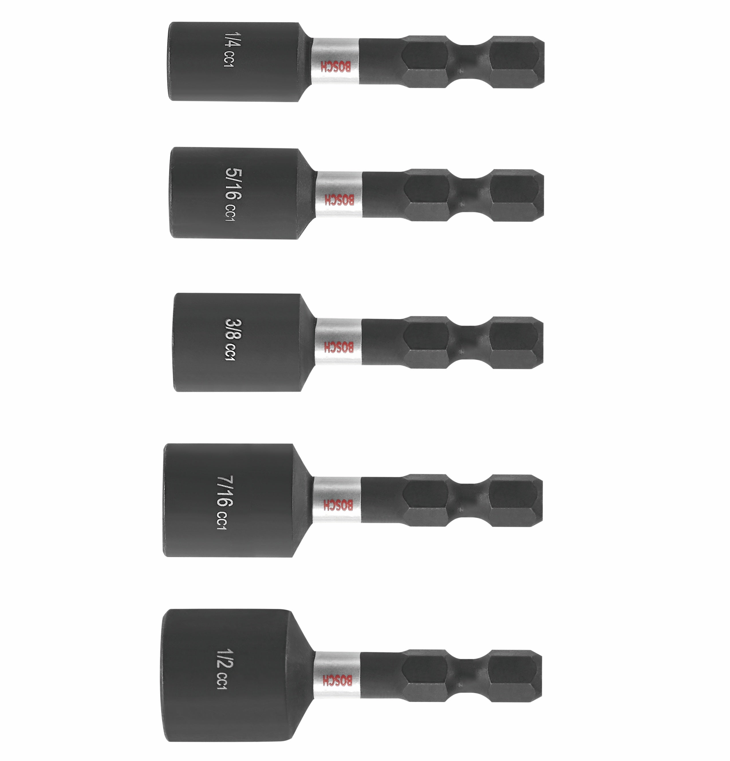 Bosch 5 pc Driven 1-7/8" Impact Nutsetter Set ITDNSV105