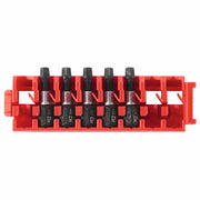 Bosch 5-Piece Driven 1 in Impact Square 2 Insert Bits with Clip for Custom Case System ITDSQ2105C
