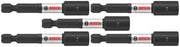 Bosch 5-Piece Impact Tough 2-9-16 In x 1-4 in Nutsetters Bulk Pack ITNS142B