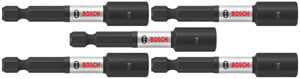 Bosch 5 pc Impact Tough 2-9/16 In x 1/4" Nutsetters (Bulk) ITNS142B