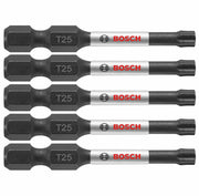 Bosch 5-Piece Impact Tough 2 in Torx 25 Power Bits ITT25205