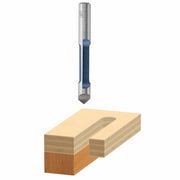 Bosch 50-Piece 1-4 x 3-4 in Carbide Tipped 1-Flute Pilot Panel Straight Bits 85244B50