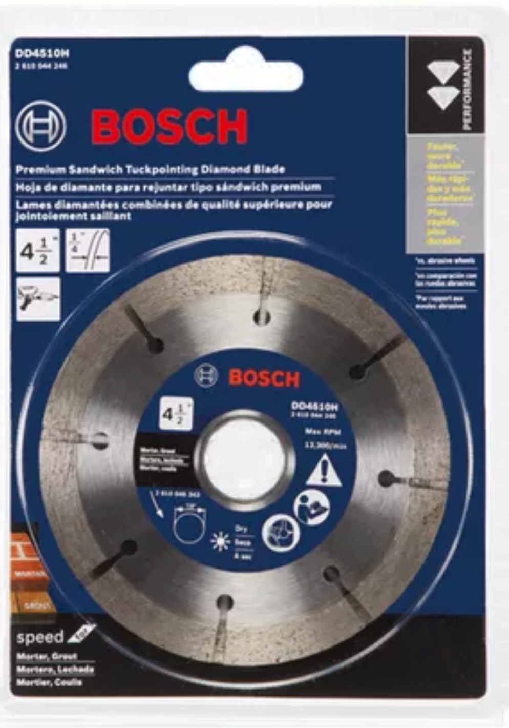 Bosch 5" X-LOCK Premium Sandwich Tuckpointing Blade DBTP0503
