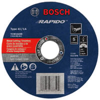 Bosch 5" .040" 7/8" 60G Metal/Stainless Cut/Abr. Wheel TCW1S500