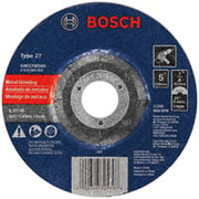 Bosch 5 in 1-4 in 7-8 - 11 in Arbor Type 27 30 Grit Grinding Abrasive Wheel GW27M500