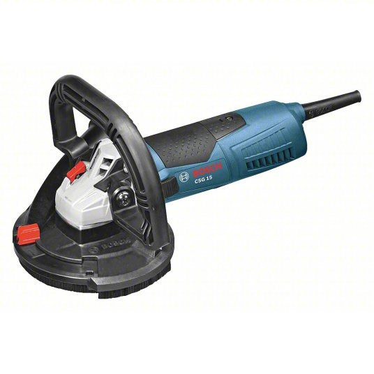 Bosch 5 in Concrete Surfacing Grinder with Dust Collection Shroud 125 Amp CSG15