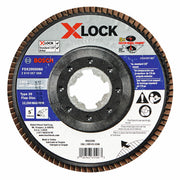 Bosch 5 in X-LOCK Arbor Type 29 60 Grit Flap Disc FDX2950060