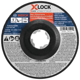Bosch 5 x .045" X-Lock 60G Metal/Stainless Cut/Abr. Wheel TCWX27S500