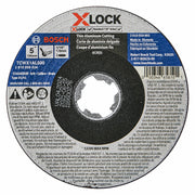 Bosch 5 x 1-16 in X-LOCK Arbor Type 1A ISO 41 46 Grit Metal Cutting Abrasive Wheel TCWX1AL500