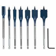 Bosch 6-Piece Daredevil Standard Spade Bit Set with Extension DSB5005