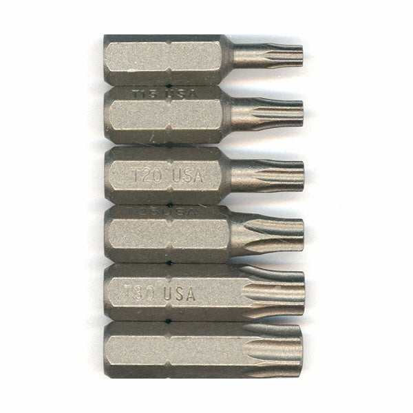 Bosch 6 pc Torx Insert Bit Set CC90396