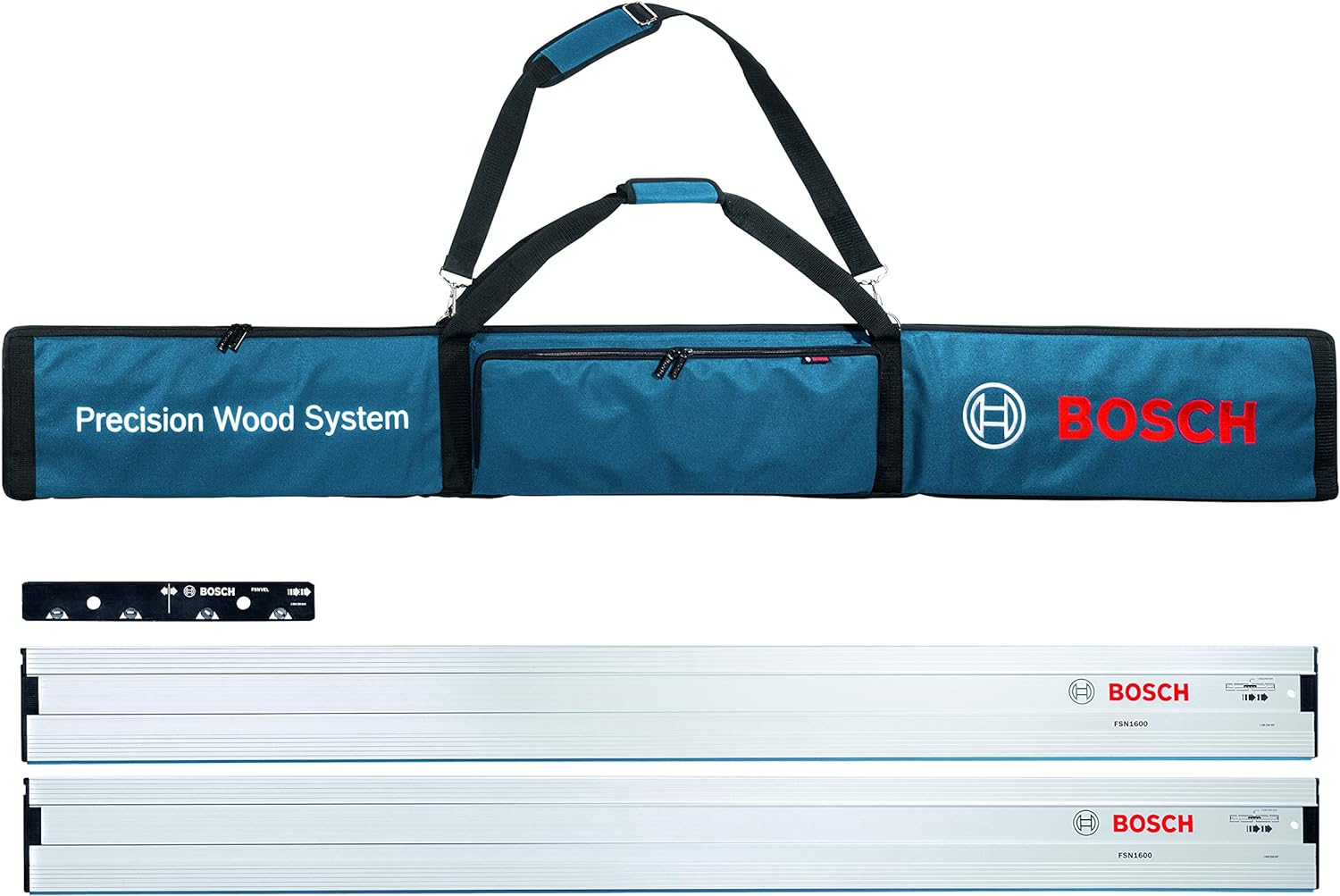Bosch 63" Track Kit w/ 2, 63" Tracks, Connector & Track Bag FSN1600X2B