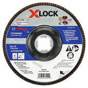 Bosch 6 in X-LOCK Arbor Type 29 60 Grit Flap Disc FDX2960060