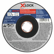 Bosch 6 x 1-16 in X-LOCK Arbor Type 1A ISO 41 60 Grit Fast Metal-Stainless Cutting Abrasive Wheel TCWX1S600