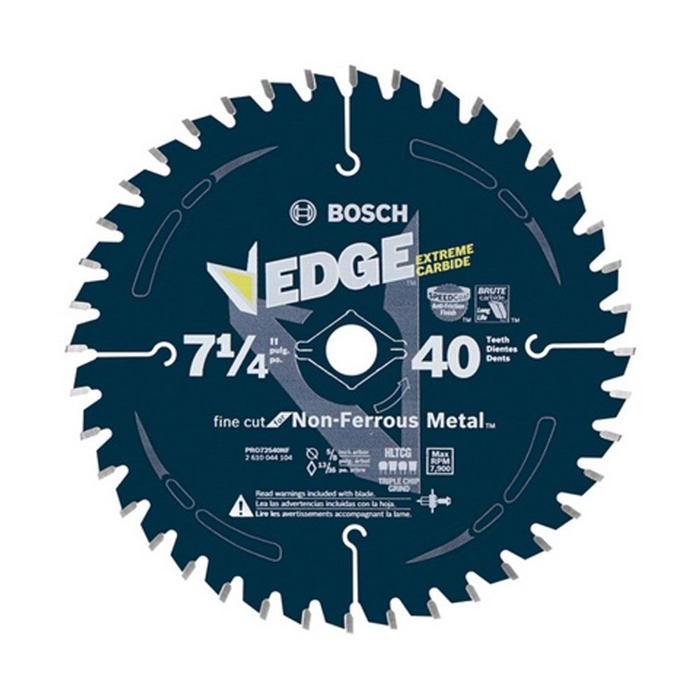 Bosch 7-1/4" 40Tooth Non-Ferrous Metal-Cut Circ. Saw Blade PRO72540NF