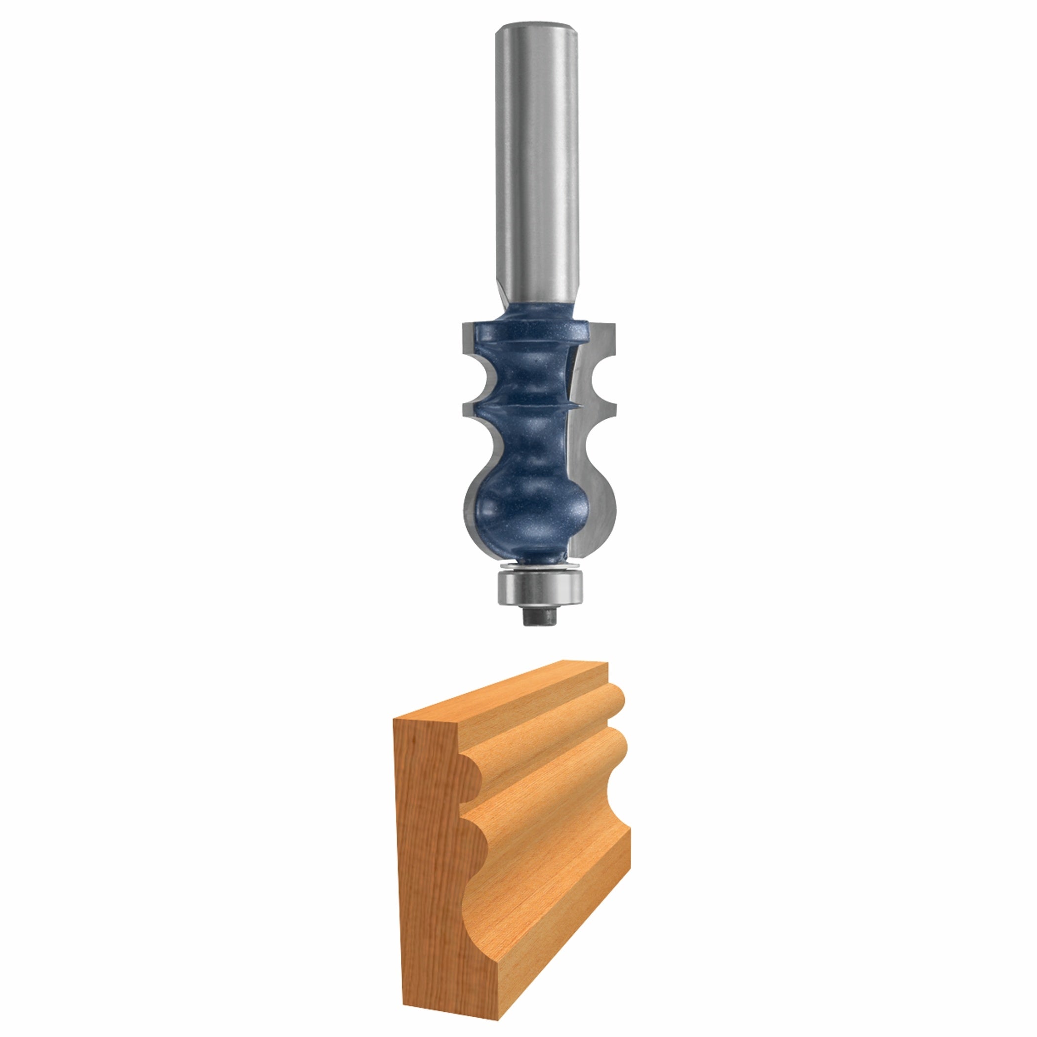 Bosch 7/8 x 1-1/2" Carbide Tip Reverse Curve Ogee & Bead Bit 84620M