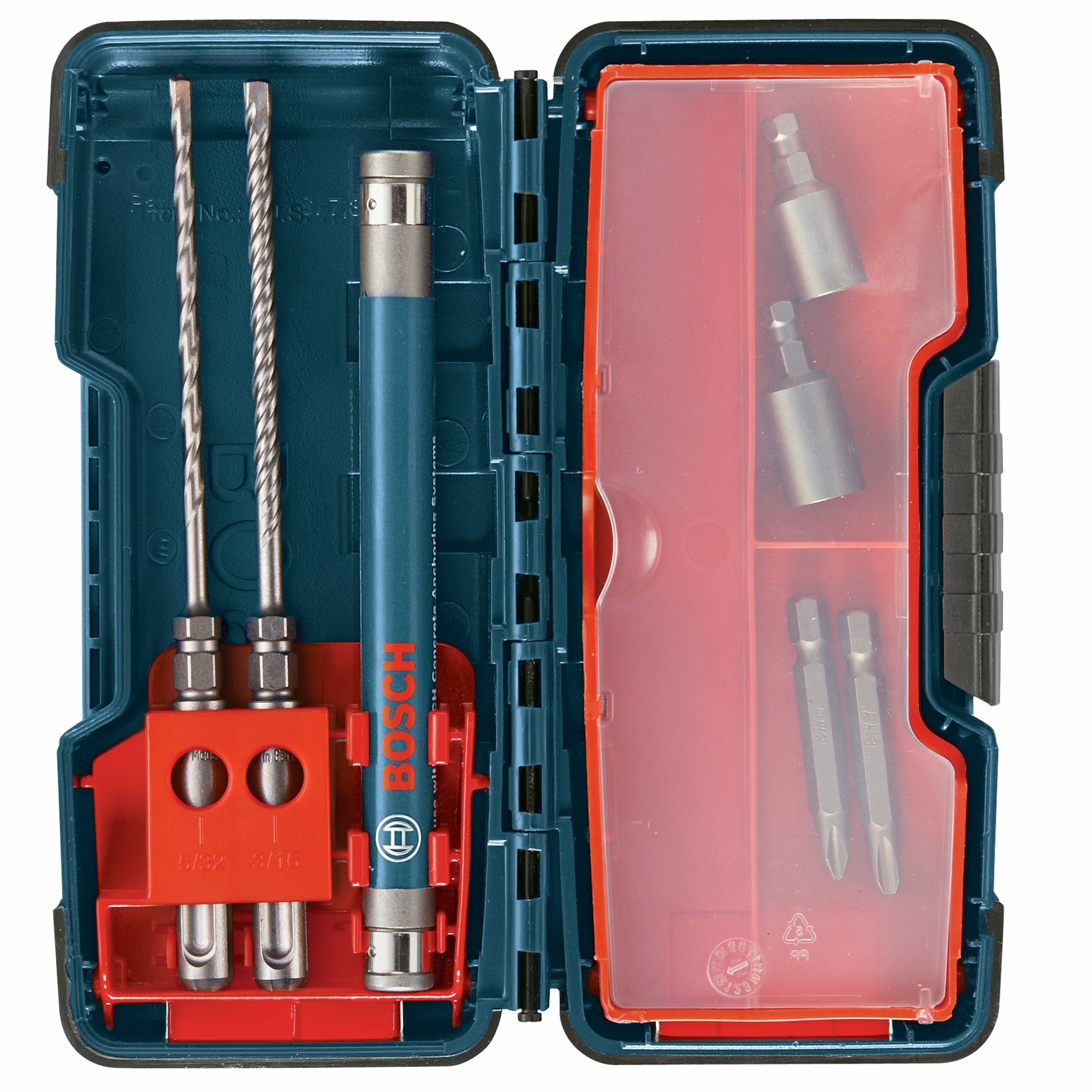 Bosch 7 pc SDSplus Anchor Drive Installation Kit HC2309