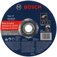 Bosch 7" 1/4" 7/8" Arbor Type 27 30G Grinding Abr. Wheel GW27M700