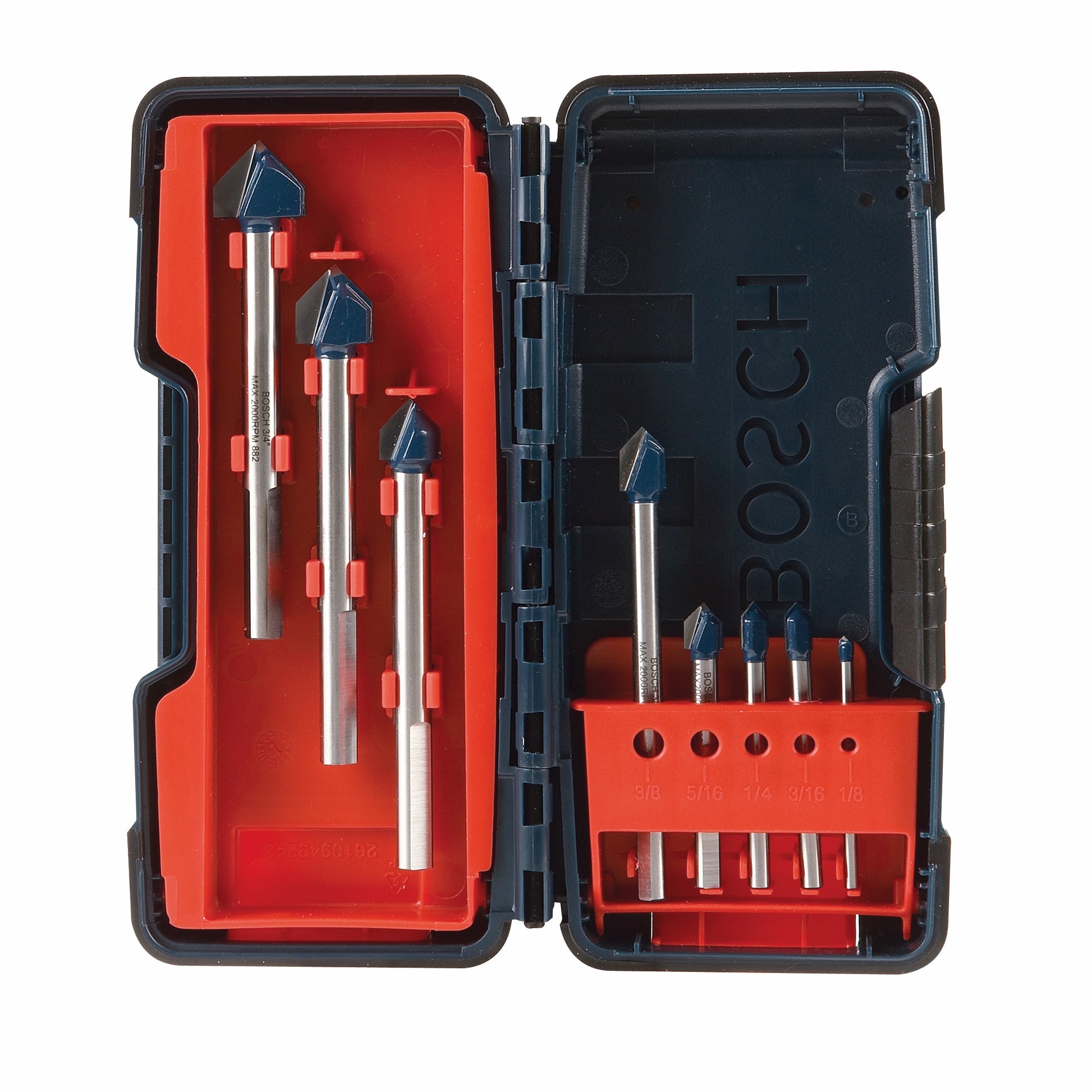 Bosch 8 pc Glass & Tile Bit Set GT3000