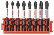 Bosch 8-Piece Impact Tough Phillips 2 in Power Bits with Clip for Custom Case System CCSPHV208