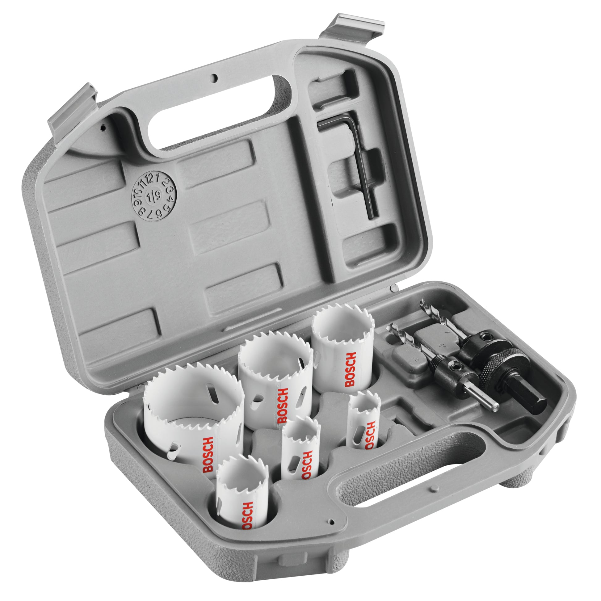 Bosch 9 pc GP Bi-Metal Hole Saw Kit HSBIM9