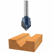 Bosch 90 x 9-16 in Carbide Tipped V-Groove Bit 85219M