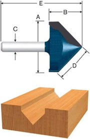 Bosch CT 9-16 90 DEG V-GROOVE 2F 1-4S 85219MC
