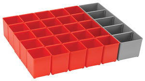 Bosch Full Tray - Red Inset Box Kit, 72mm Drawer, (3) ORG72-RED