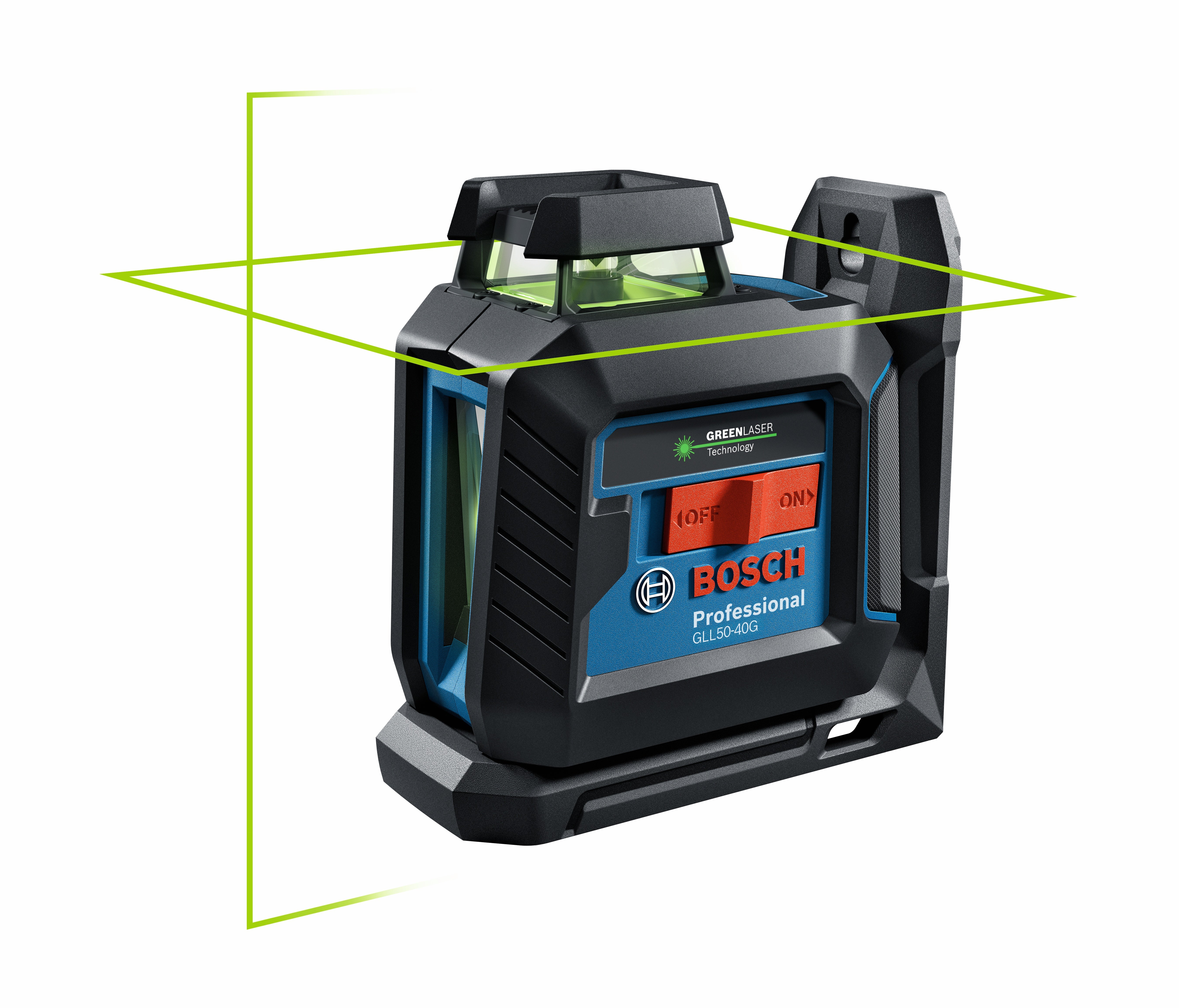 Bosch Green-Beam Self-Level 360deg Cross-Line Laser GLL50-40G