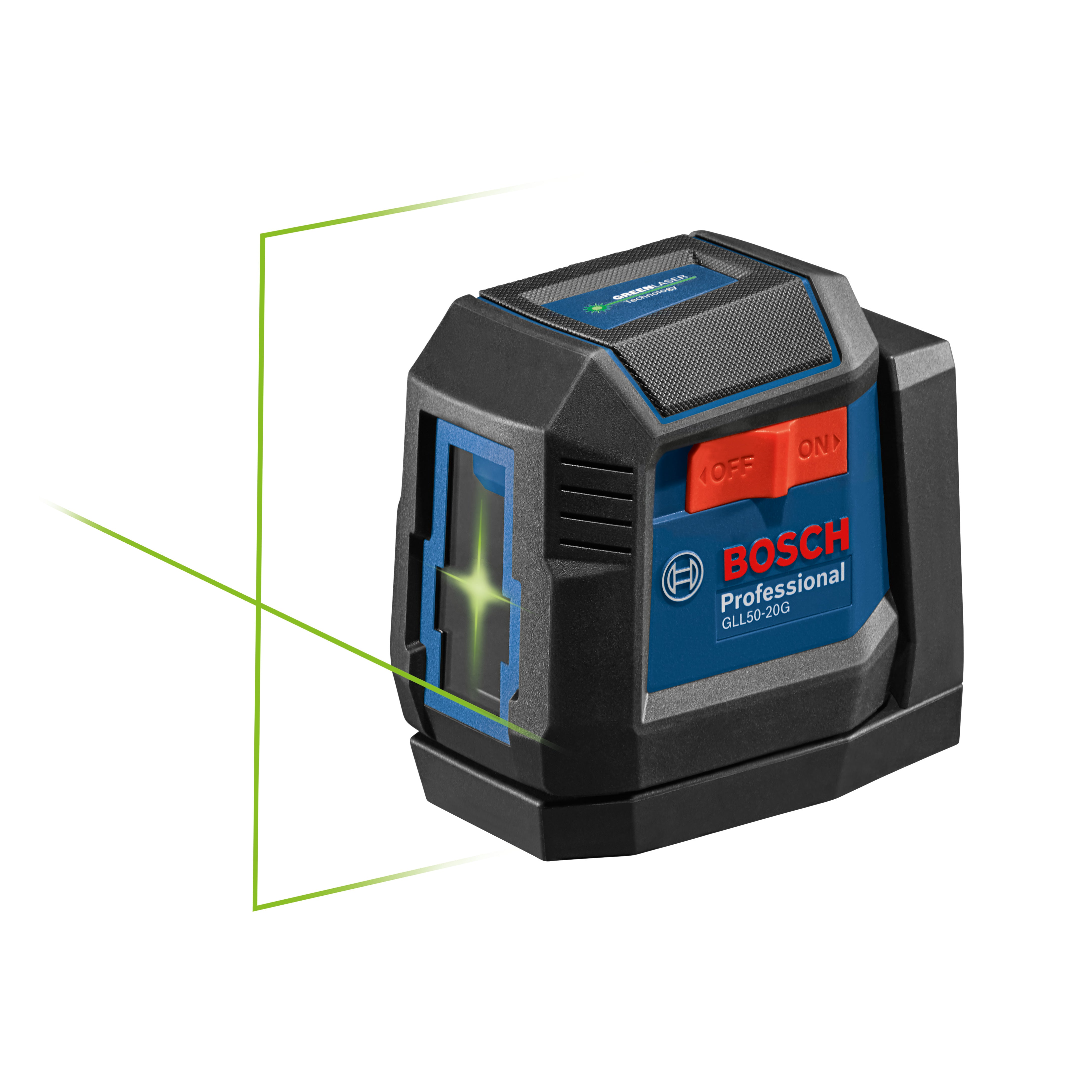 Bosch Green-Beam Self-Leveling Cross-Line Laser GLL50-20G