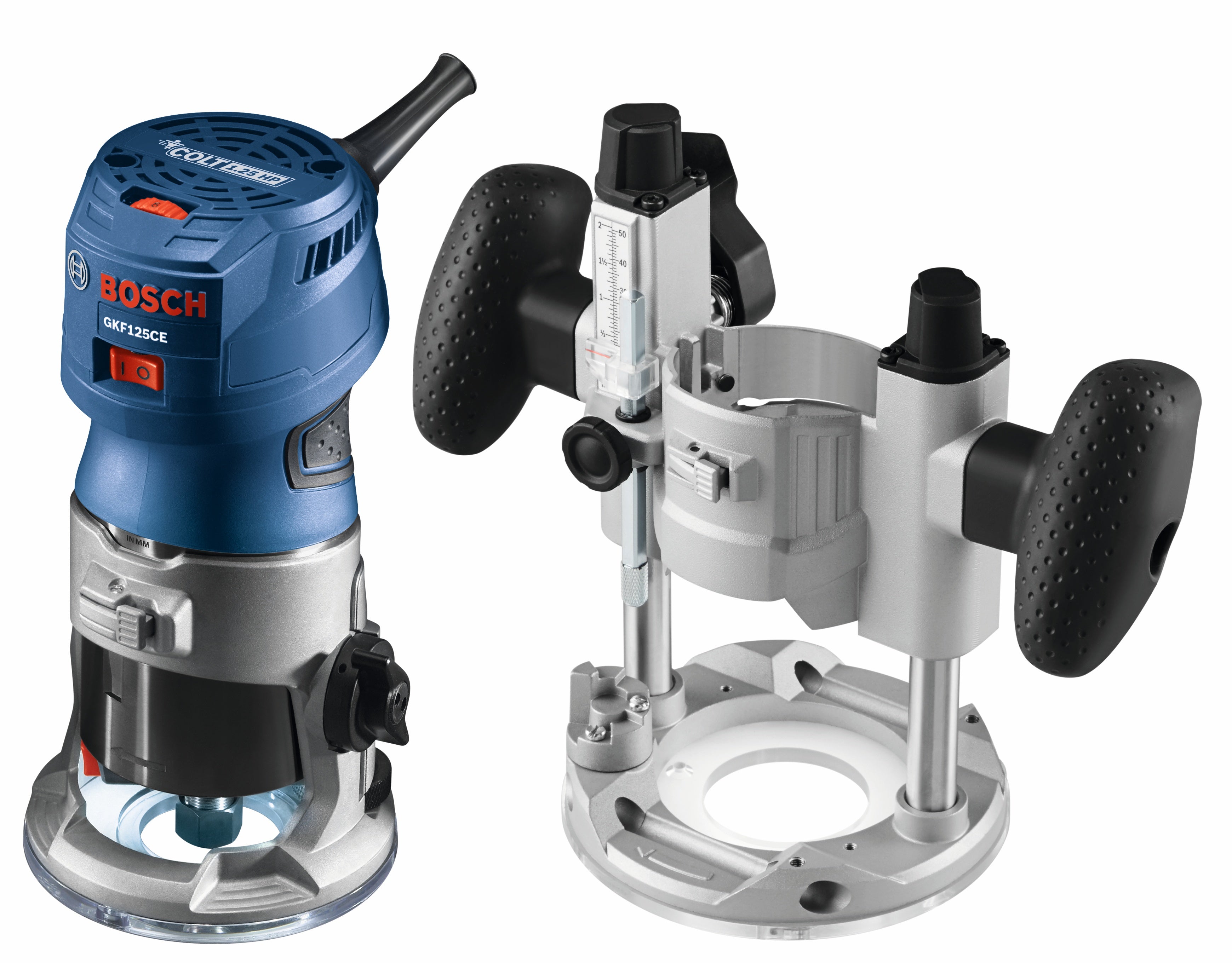 Bosch Palm Router Plunge Base, GKF125 PR111