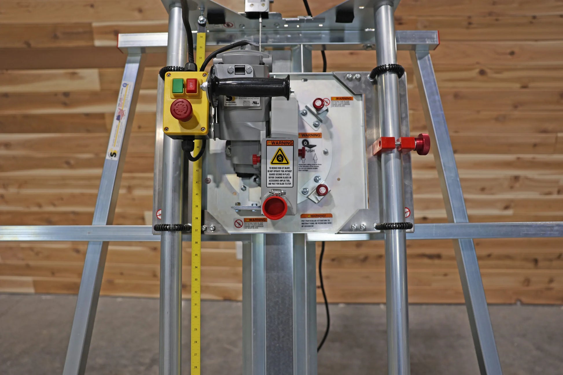 Safety Speed Cut Vertical Panel Saw, 50 in. Max Crosscut, Stand and Wheels Included 6480-20C4