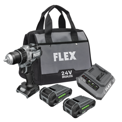 Flex Tools 1/2" 2-Speed Pro-Series G2 Drill Driver Kit (2x 2.5Ah) FX1152-2A