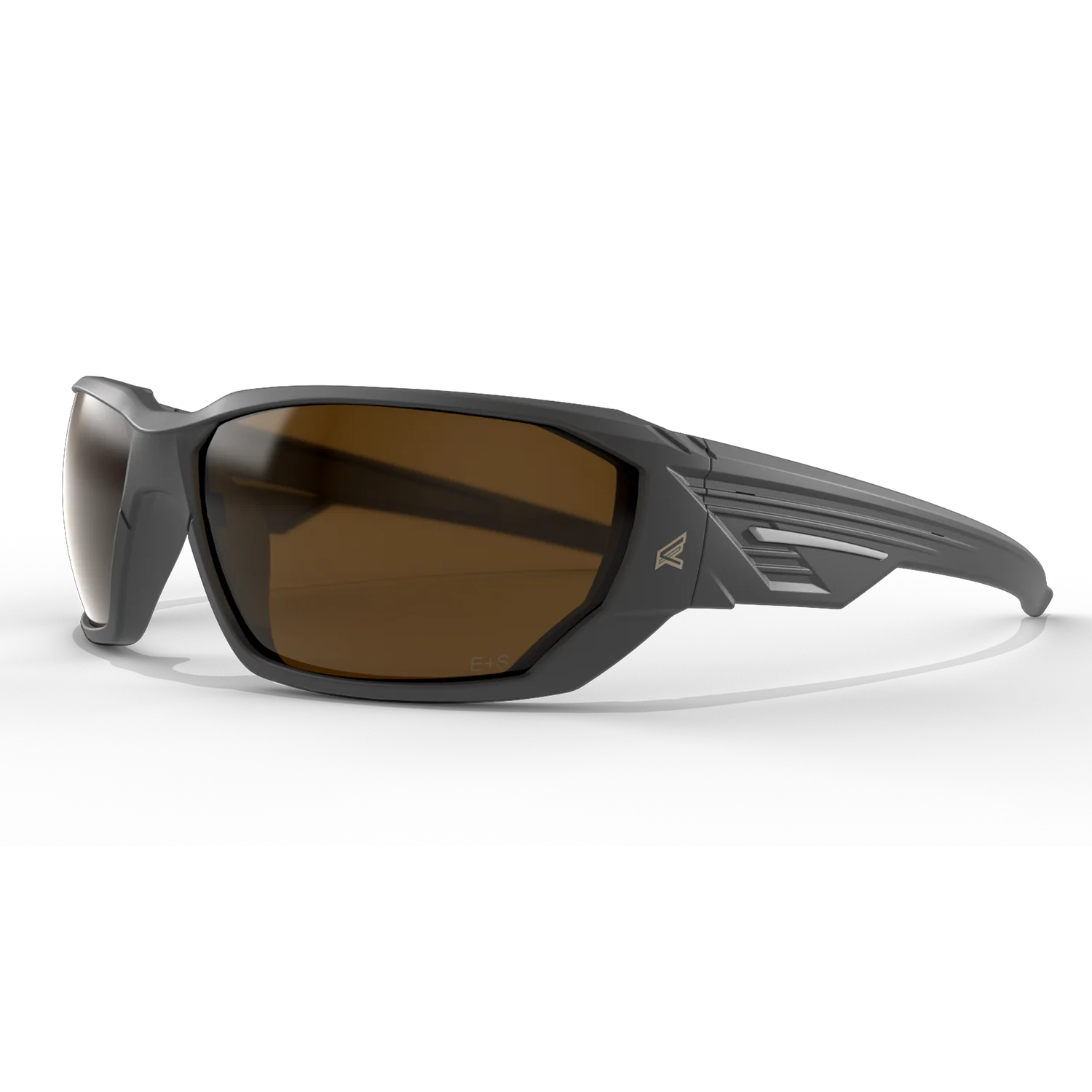 Edge Eyewear Dawson-Black Frame / Polarized Copper "Driving" Lens TXD415