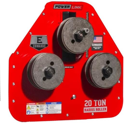Edwards Ironworkers Radius Roller Die Assembly, 2.0 in. Square Tube RLDS2.0