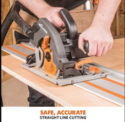 Evolution 55 in Circular Saw Cutting Track with Clamps Carry Bag 004-0011