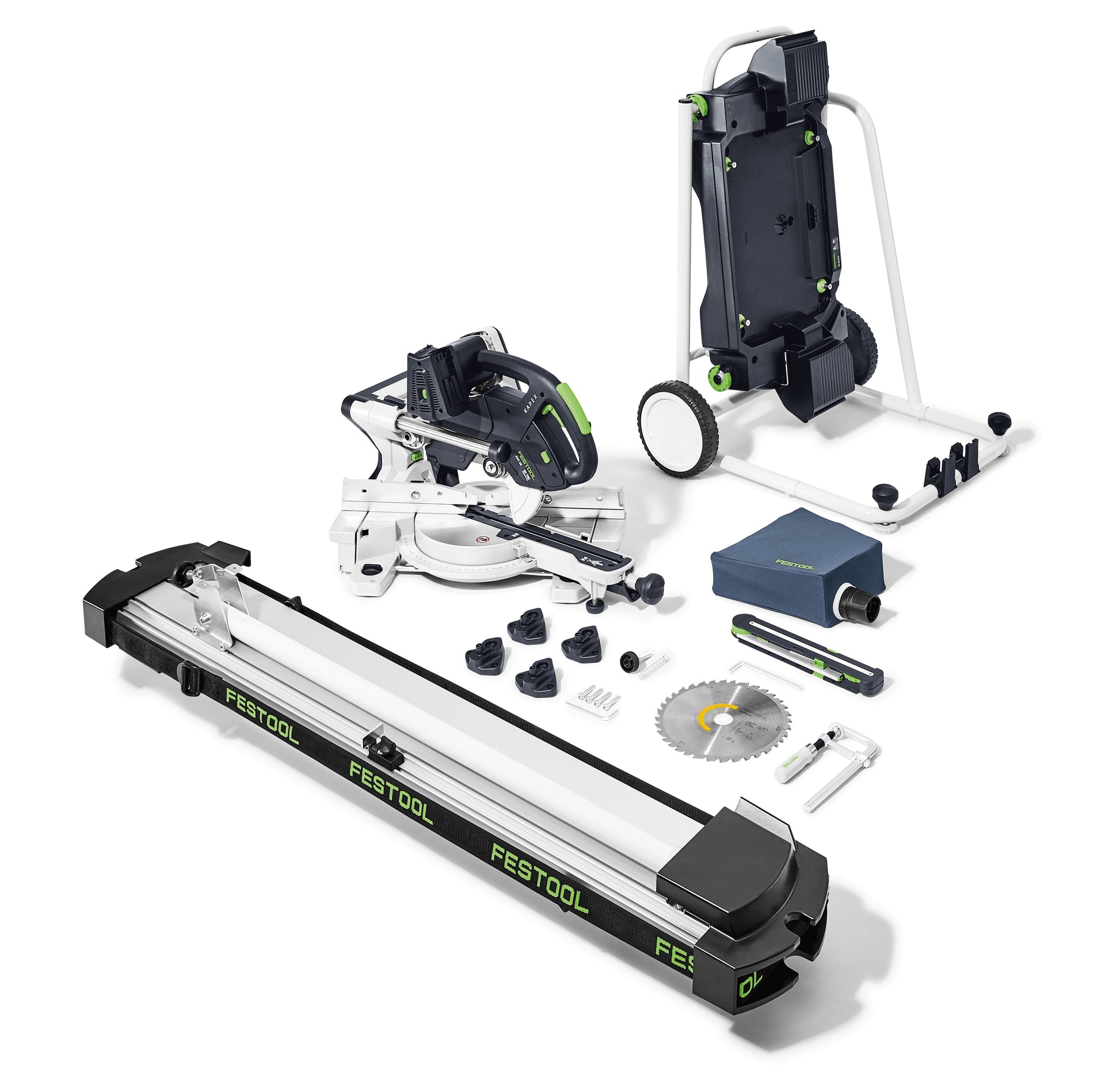 Festool KAPEX Cordless Sliding Compound Miter Saw Combo KSC 60 EB UG-Set US 578649-1